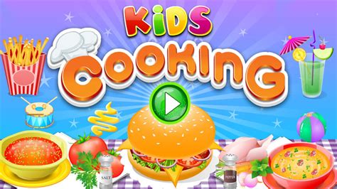 Cooking Games For Kids .